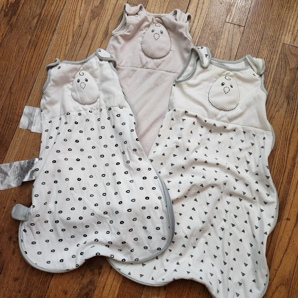 3 - Nested Bean - Zen Classic Sleep Sacks - 0-6m and 6-15m